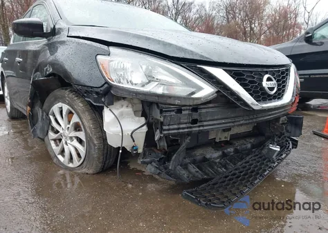 2018 Nissan Sentra Sv из США, поврежденный, VIN 3N1AB7AP9JL649838